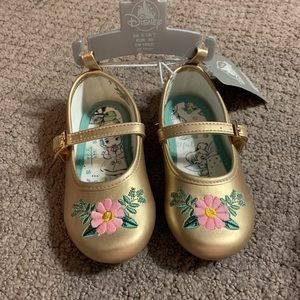 Disney Gold Flower Shoes